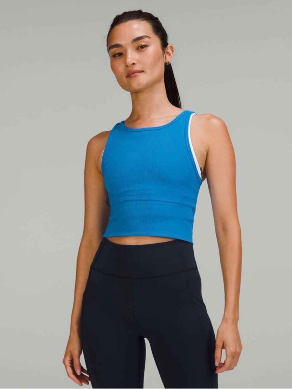 Lululemon Power Pivot Ribbed Tank Top